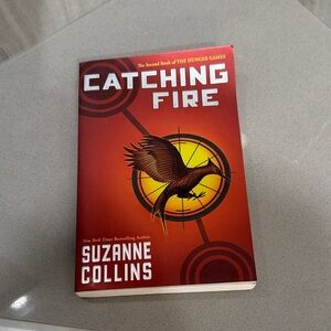 Scholastic Catching Fire - Red and Yellow Cover